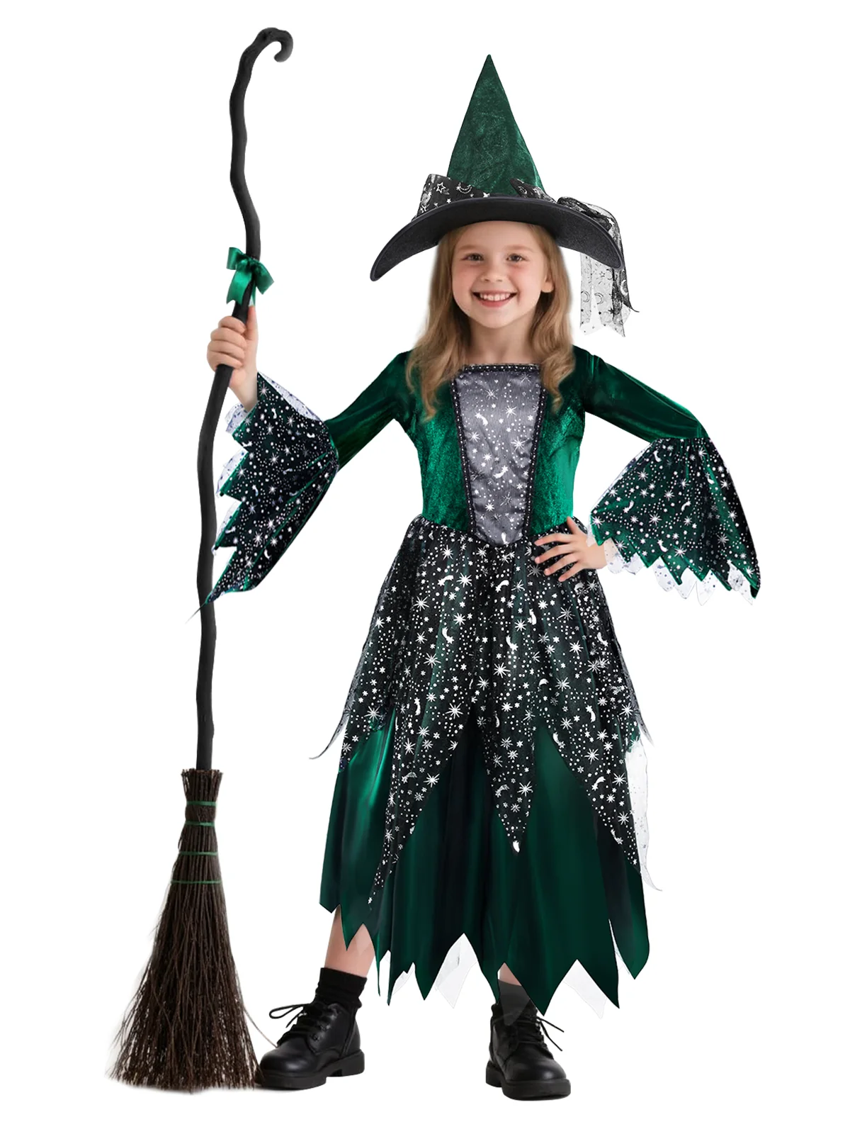 Wicked Witch Costume for Girls